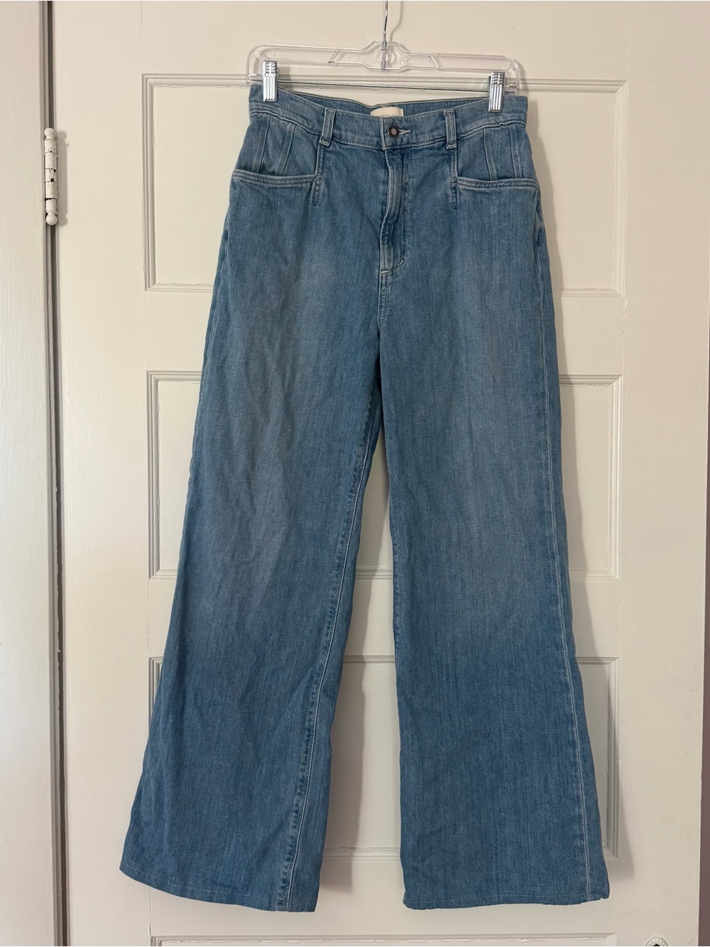 Favorite Daughter The Jordie Wide Leg Jeans Madrid Super High Rise Size 28